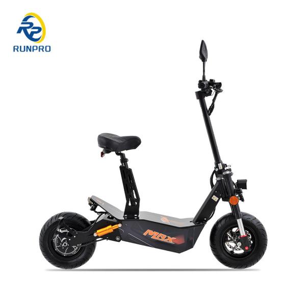 Potente 2000W 3000W Motor sem escova Chain Drive Scooter elétrico para Unisex dobrável