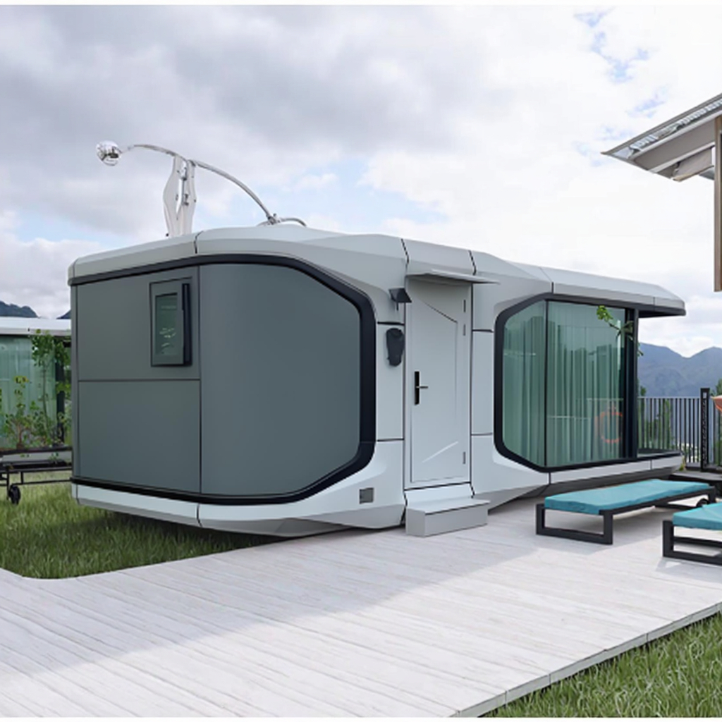 Factory Direct Modern Square Outdoor Travelling Camping Custom Prefab Houses Eco-Friendly Waterproof Durable Safe Easy