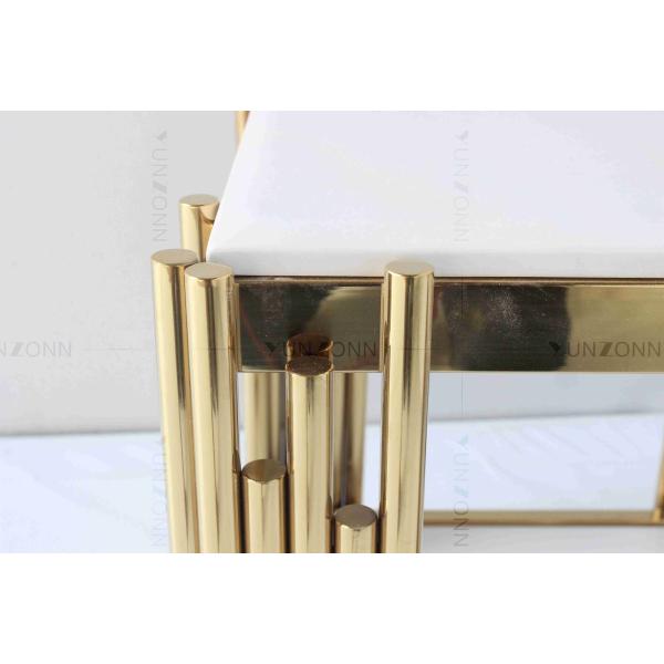 Мебель комнаты прожития таблицы центра таблицы ТВ нержавеющей стали элегантная с ящиком