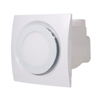 Lâmpada de LED de banheiro e extrator de escape Ventilador de ventilação de teto para quarto