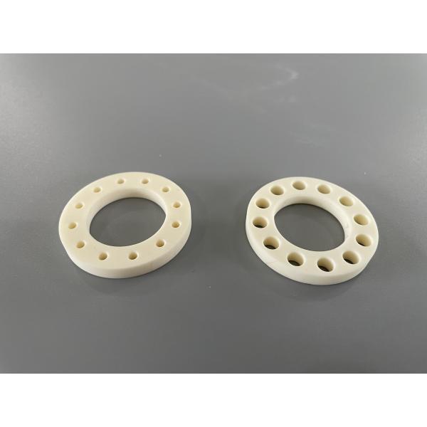 Parties structurelles en céramique à base d'alumine spéciale Résistance aux chocs des laveuses en céramique d'alumine