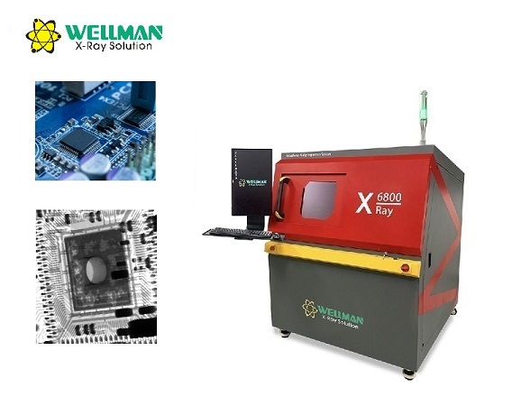 Multifunction x ray inspection system for void rate BGA solder analysis