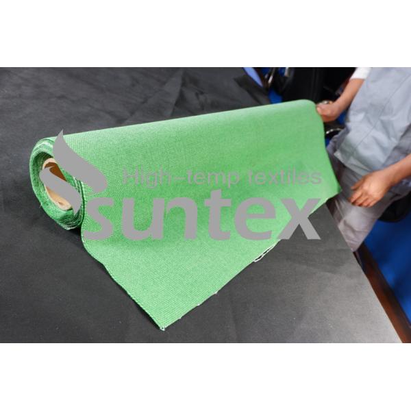 Thermal Insulation Fire Protection Heat Resistant PU Coated Fiberglass Fabric for Welding Blanket