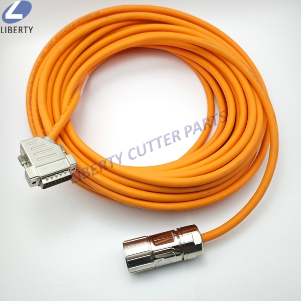170145288 & 70130954 High-Shielded 15-Meter Encoder Cable 10x0.25 for Bullmer D8003 Automatic Cutting Machine