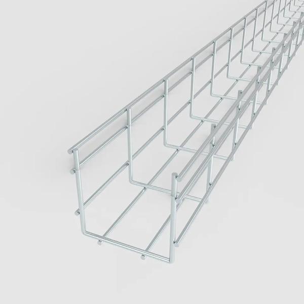 Standard / Customized Grid Cable Tray Manufacturer Silvery Color