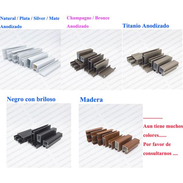 Профили трубки квадрата 6063 алюминиевые пудрят покрытый