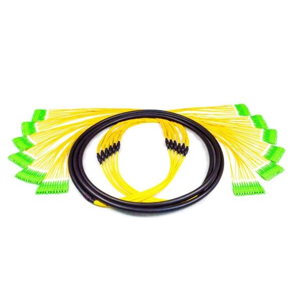 Ядри 96 SC UPC 4 SC APC Patchcord LC UPC LC UPC проламывания распределения вырезают сердцевина из гибкого провода оптического волокна