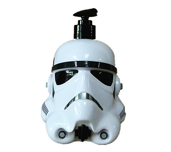 Metal Color Star War Movie Solders Plastic Cartoon Shampoo Bottle Use For Home Storage Liquid