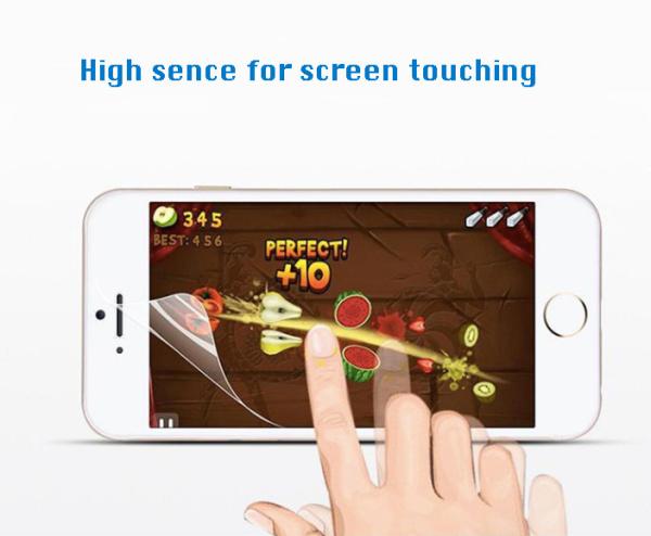 iPhone 6/6 Plus HD clear PET Screen Protector, 100% Bubble-free,high transparency