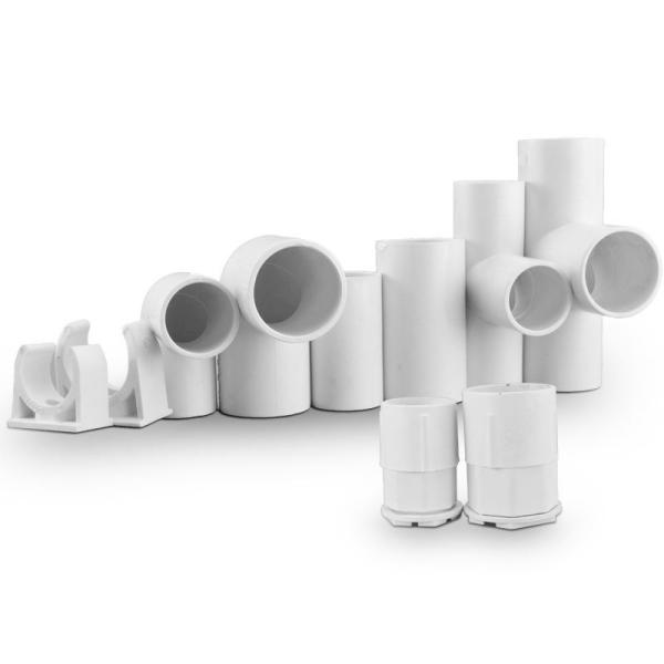 Труба PVC длины 3m DIN8078 толстая 4.9mm теплостойкая