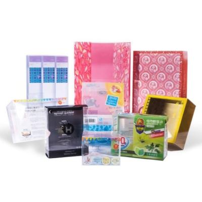 UV Varnish Transparent Packing Box