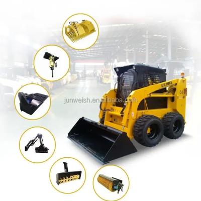Yanmar Engine Fully Hydraulic Skid Steer Loader with Ce Certification and Attachments