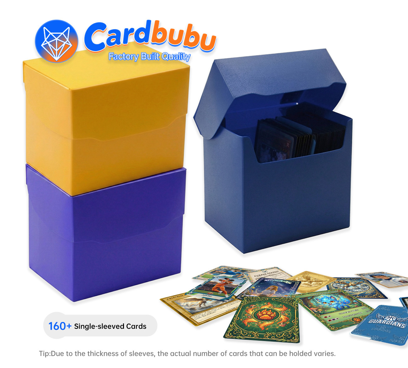 CE Mtg Card Storage Boxes Lightweight Portable Trading Card Deck Box