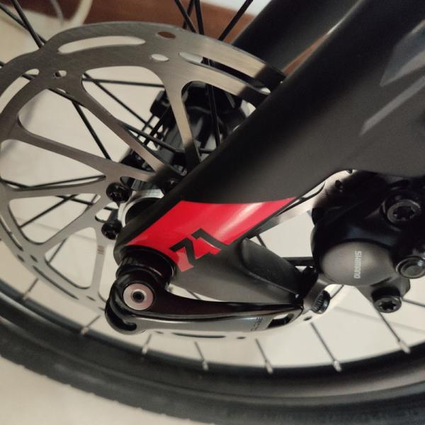 Fibra ISO/CE material do carbono de Sava Carbon Folding Bike TORAY T800
