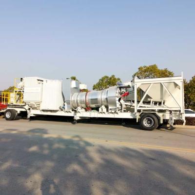 Asphalt Drum Mixers contínuo estacionário 40tph Mini Mobile Asphalt Mixing Plant