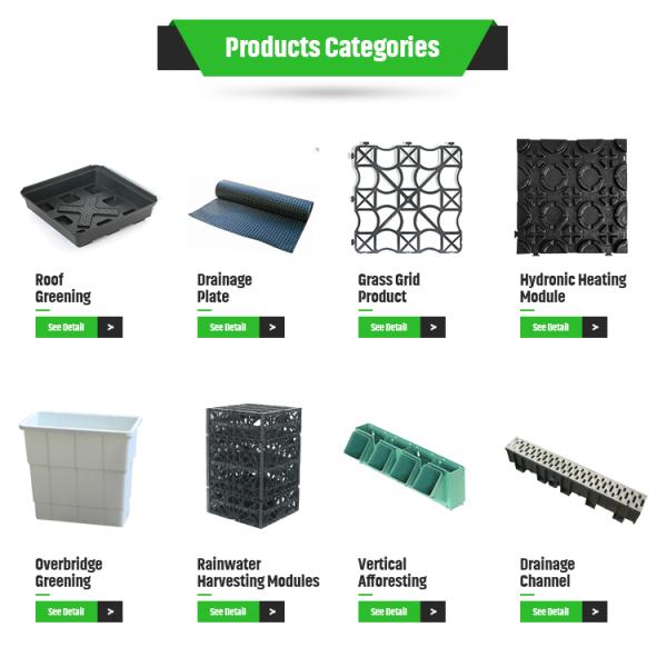 Защитите газон с помощью 480x520 мм стабилизации почвы проницаемой мостовой и пластиковой автомобильной мостовой