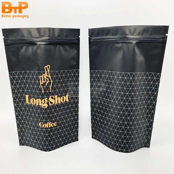 Gravure Printing MOQ 100 Ziplock Doypack Stand Up Bag Customized Logo Digital Printing Moisture Proof Packaging Coffee Tea