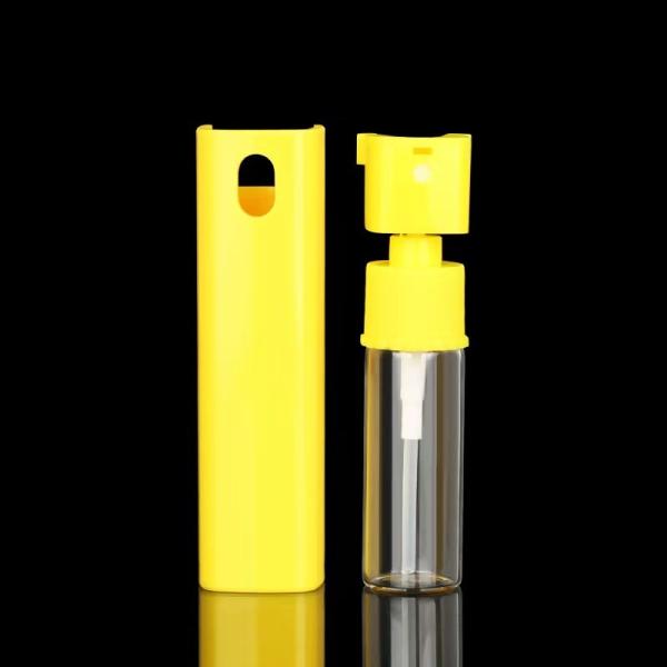Anti Drop Small Perfume Spray Bottle 10ml 15ml 20ml 30ml AS Square Spray Bottle (MC-1202)