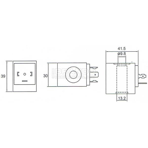 BDA08110DS La Marzocco Coffee Machine BDA Solenoid Valve Coil