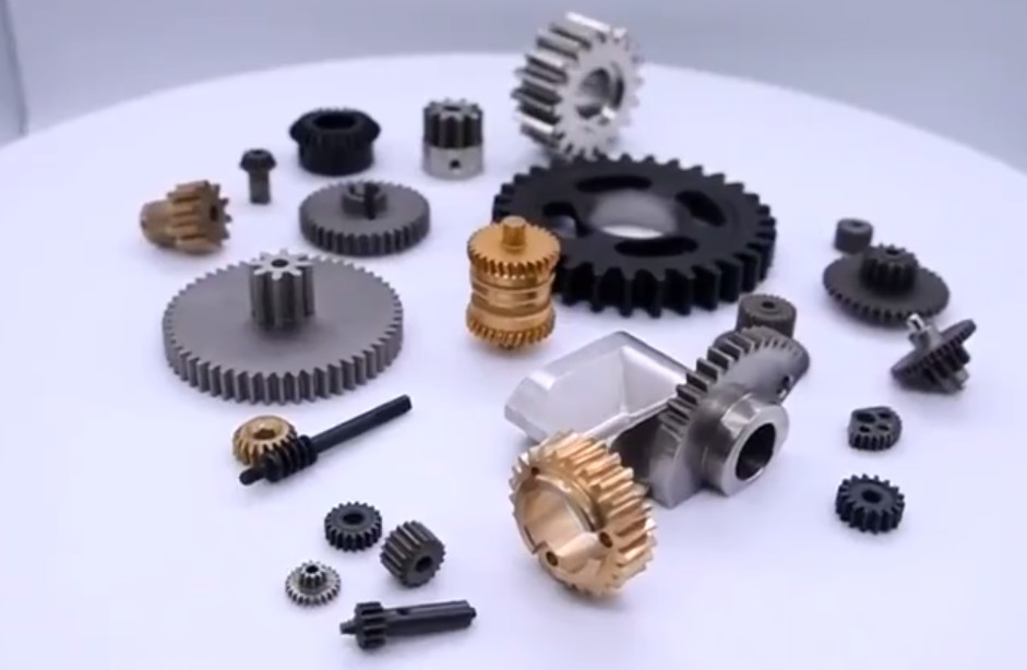 шестерня шпоры частей прессформы точности OEM 0.05mm латунная двойная