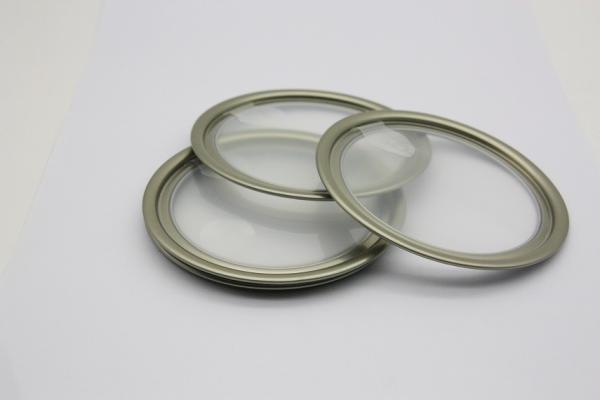 Tinplate Material Peel Off End Embossed Brand Logo Imprintable Wear Resistant