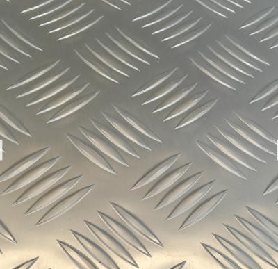 3mm Aluminium Tread Plate 3003 5083 1050 Smooth PVC Film Embossed Coated