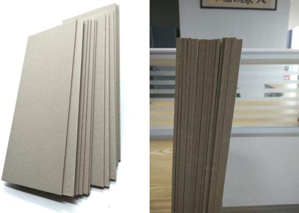 1550gsm / 2.55mm laminated grey Strawboard Paper for hard book cover