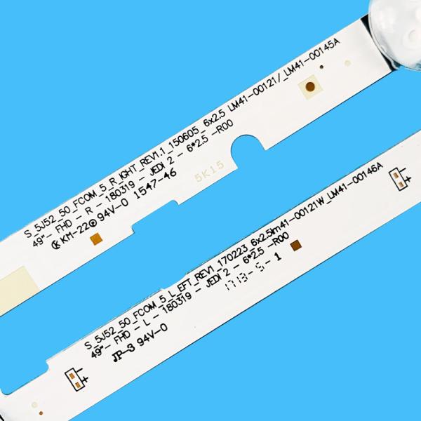 Para a Samsung UN50J5300 Light Bar BN96-38526A BN96-38527A BN96-37774A
