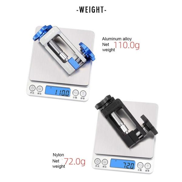 Aluminum Alloy Multifunction Bike Oil Needle Insertion Tool Five-Line Body Truncation