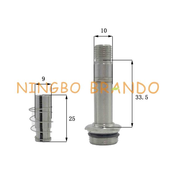 3 Way Normally Closed Solenoid Valve Armature Plunger Assembly