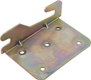 Iron Bed Frame Brackets For Wood Beds , L Shaped Brackets Stamping Technology