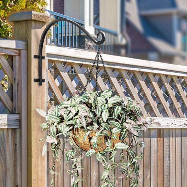 Melhore a sua decoração exterior com ganchos e ornamentos de 0,45 kg