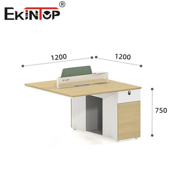 Недорогая офисная мебель в ореховом цвете