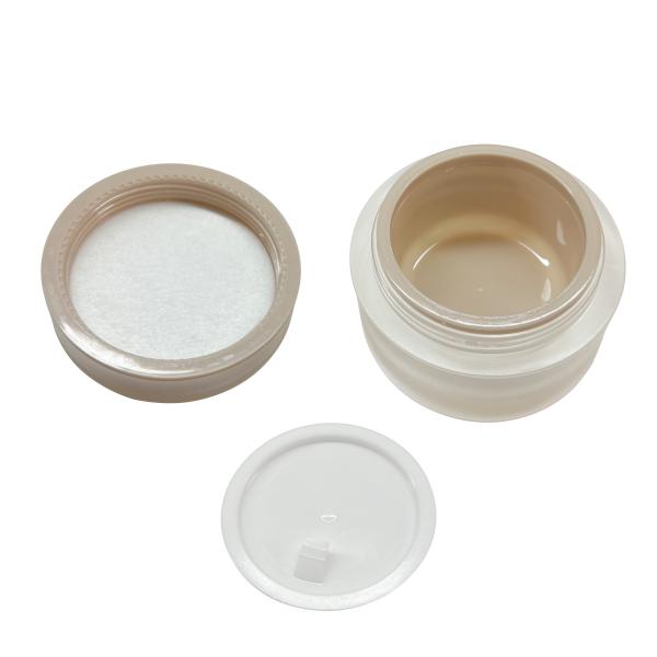 Luxurious Cosmetic Cream Jar Packaging 10g 20g 30g 50g Frosted Acrylic Face Cream Jars