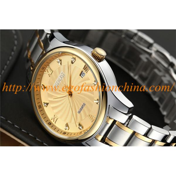 Rose Gold Black White Woman Watch Luxury Watch for Man Stainless Steel Watch Quartz Watch