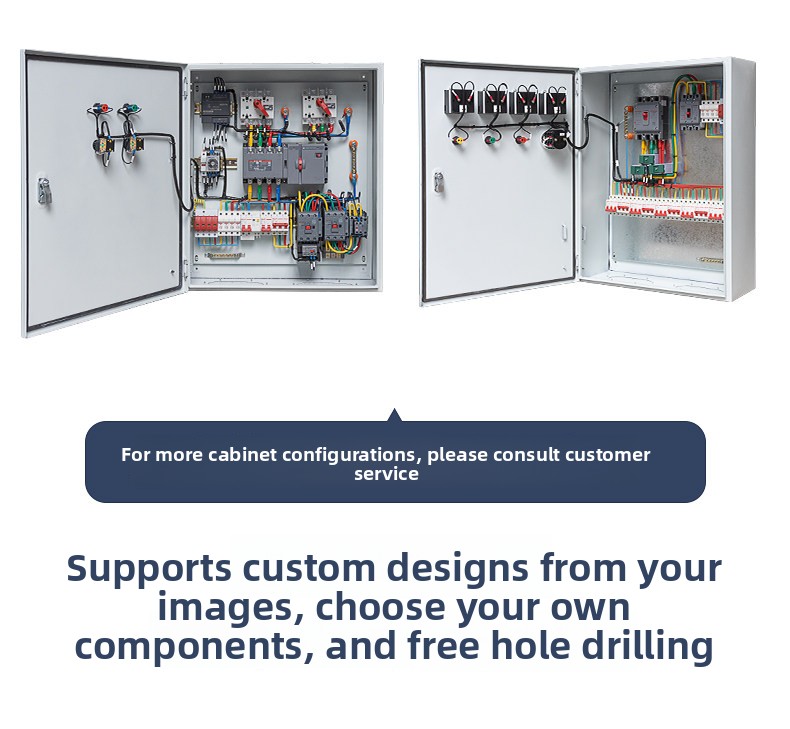 Dual Power Supply Copper Busbar Incoming Outgoing Line Strong Current Distribution Box