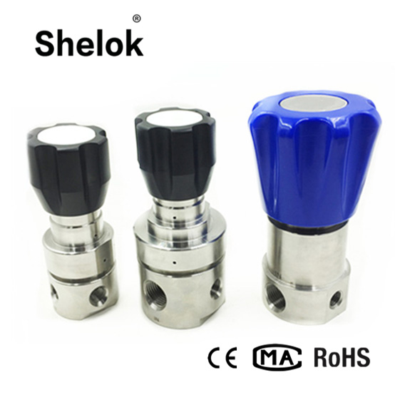 Stainless Steel Adjustable Air Pressure Relief Valve, Back Pressure Regulator, Pressure Reducing Valves