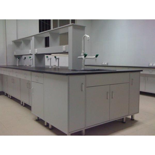 Chemical Engineering Lab Equipment Stainless Steel Work Table Bench with Gas Taps