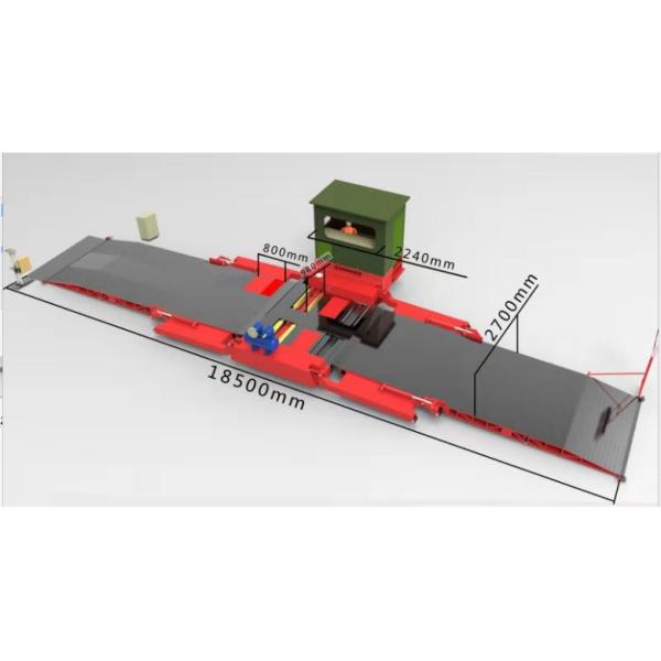 CT-21 Mobile Vehicle Inspection Facility MVIF Vehicle Testing Stations For Heavy Duty Mobile Vehicle