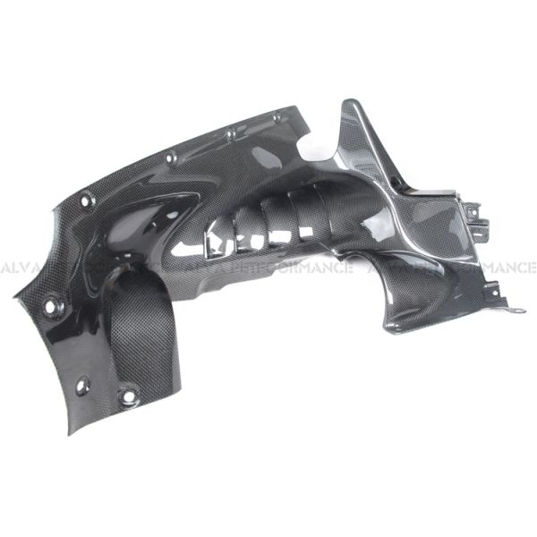 SF90 Stradale PHEV Engine Cover Dry Carbon Fiber 5 PCS Set Superior Engine Parts Compatible with Ferrari SF90 Series