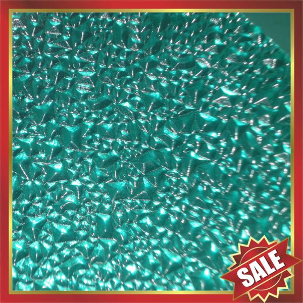 hight quality Diamond embossed polycarbonate PC Sheet panel board plate for decoration and building construction project