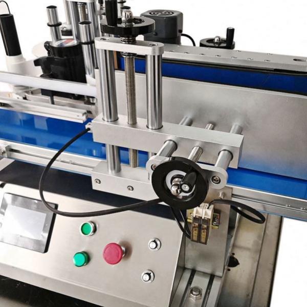 Automatic Packaging Labeling Machine , Round Bottle Table Top Label Applicator