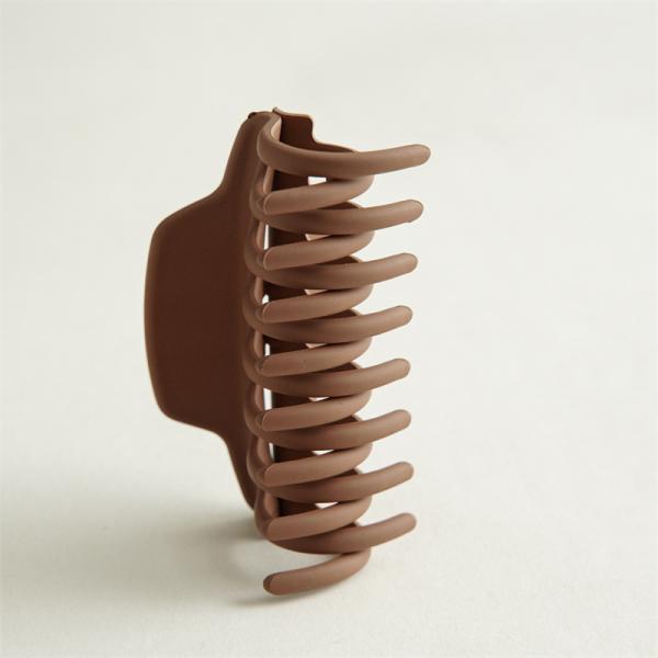 Instagram resin pure color women hair clip accessories Shark Bobby Pin 2022 new feminine matte grips OEM logo