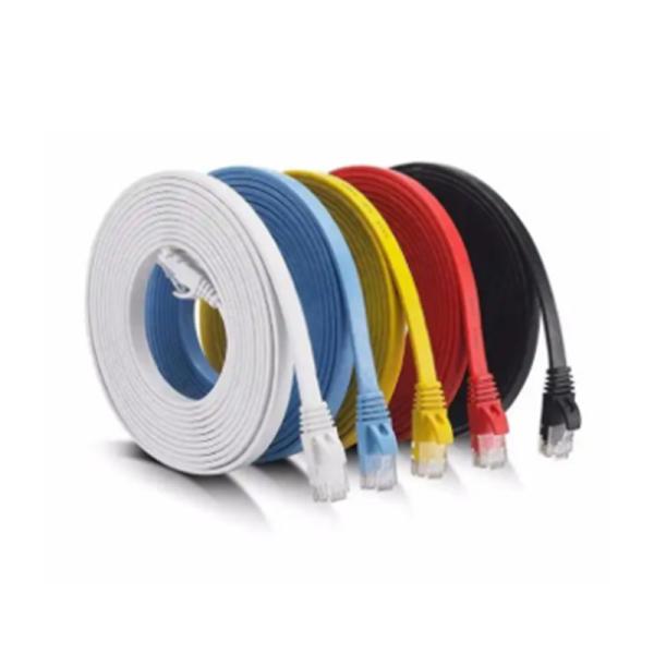 Cat6a 500MHz 4 emparelha o cabo de remendo 1M da fibra ótica de 23AWG 28AWG 3M 5M
