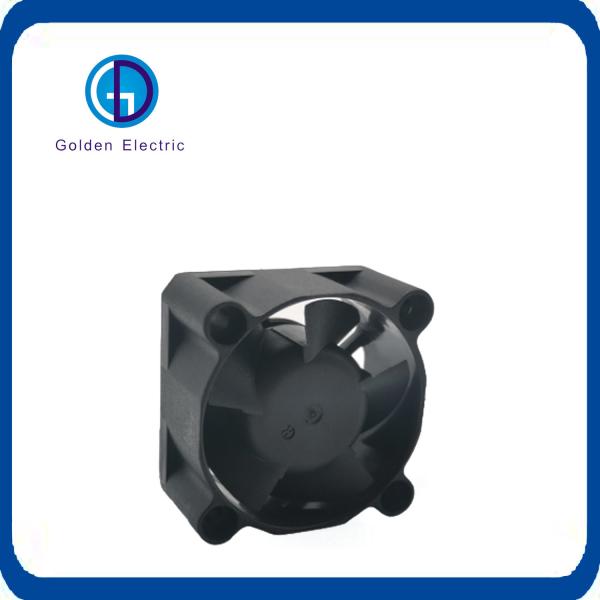 Waterproof Brushless DC Axial Cooling Fan Black 24G With Adjustable Speed