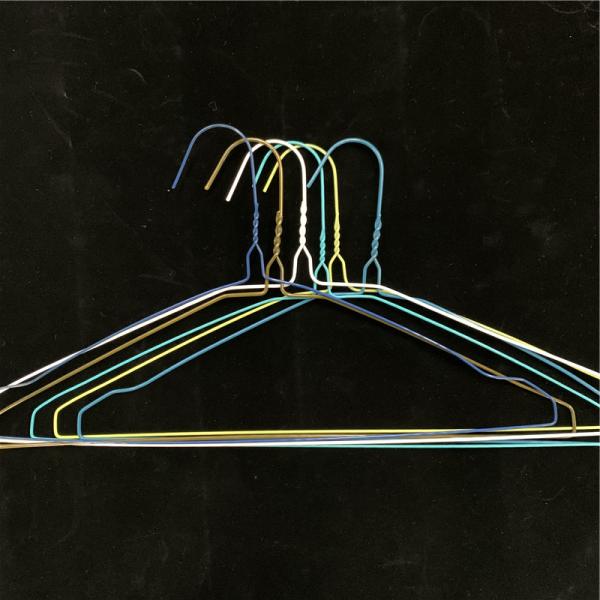 Laundry Room Non Slip Coat Hangers , 2.5mm Suit Coat Hangers For Heavier Clothing