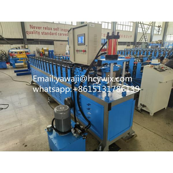 Good Quality  Fully Automatic Roll Up Door Shutter Door Roll Forming Machine  Easy Operate