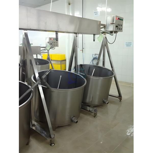 Промышленный смеситель Машины для впитывания Стабильный материал из нержавеющей стали