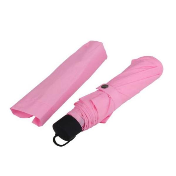 Рамка стеклоткани зонтика дамы Розов 3 вала металла складная нервюры 21 дюйма 8