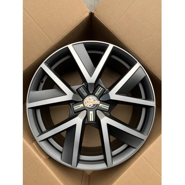 Lightweight 66.6 Hole 20 Inch Alloy Wheels ET33 Rims For Volkswagen